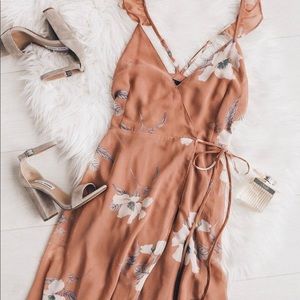 Rusty Rose lulus dress